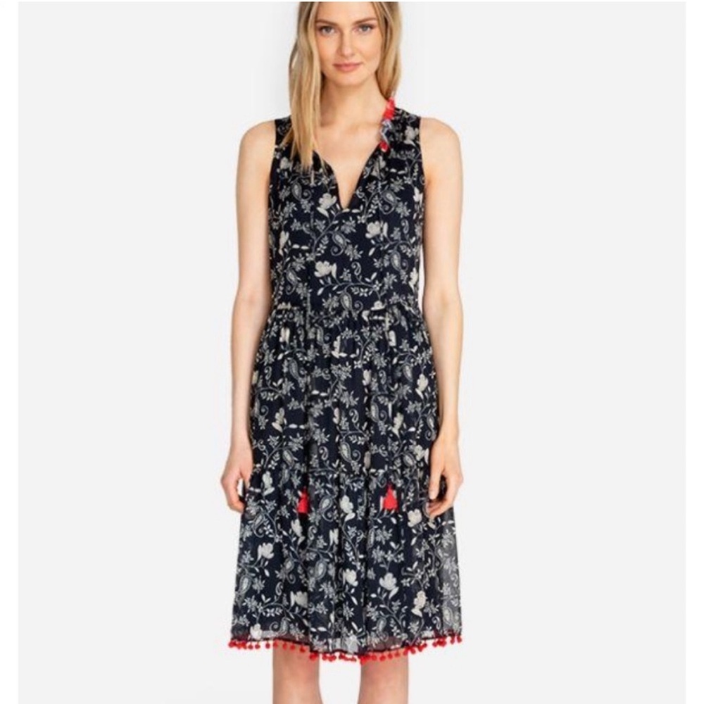 Jade by Johnny Was Susila Tiered Dress